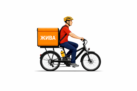 Доставка леонардита клиенту курьером